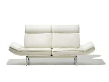 DS-450 TWIST - Recliner leather sofa with headrest by de Sede - view 2